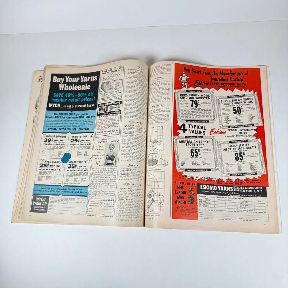 McCall's Needlework & Crafts, Fall-Winter 1964-65 Vintage magazine